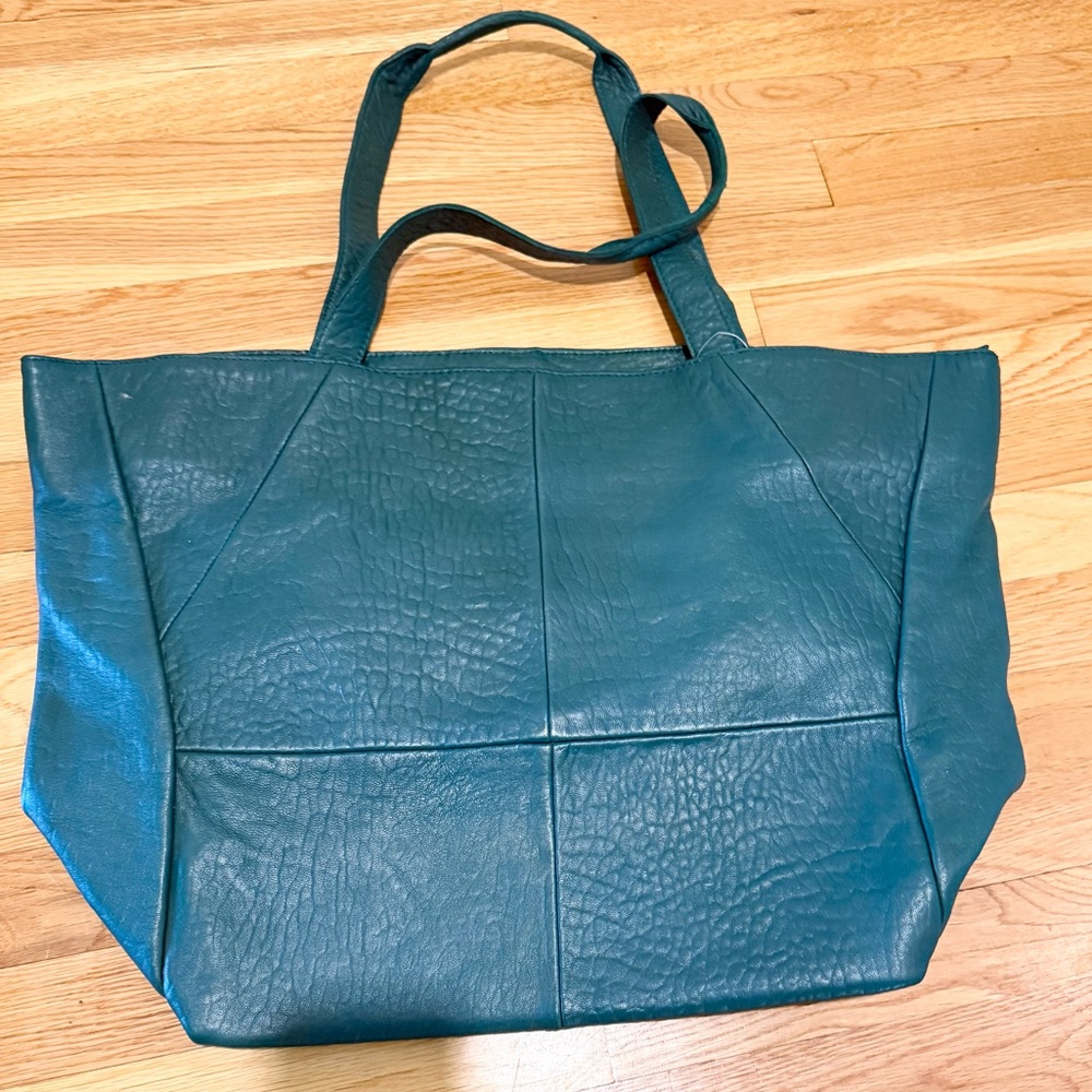 Anthropologie Everyday Leather Tote Bag - Picture 11 of 14